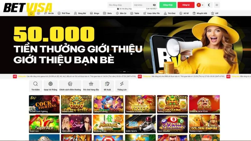 Betvisa là nhà cái cá cược uy tín bậc nhất
