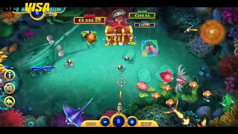 Game bắn cá đại dương Betvisa đầy hấp dẫn
